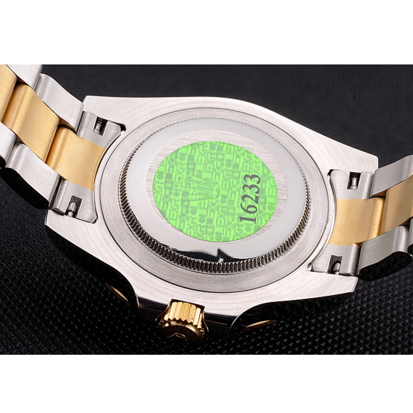 Aaa replica watch Two Blue Gold Dial Rolex Steel Submariner Bezel Swiss And Bracelet Tone 0710